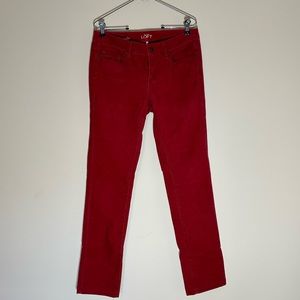 Loft, size 4, corduroy pant